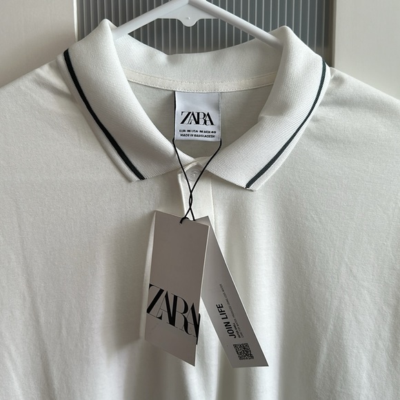 White Zara Polo - Picture 3 of 3
